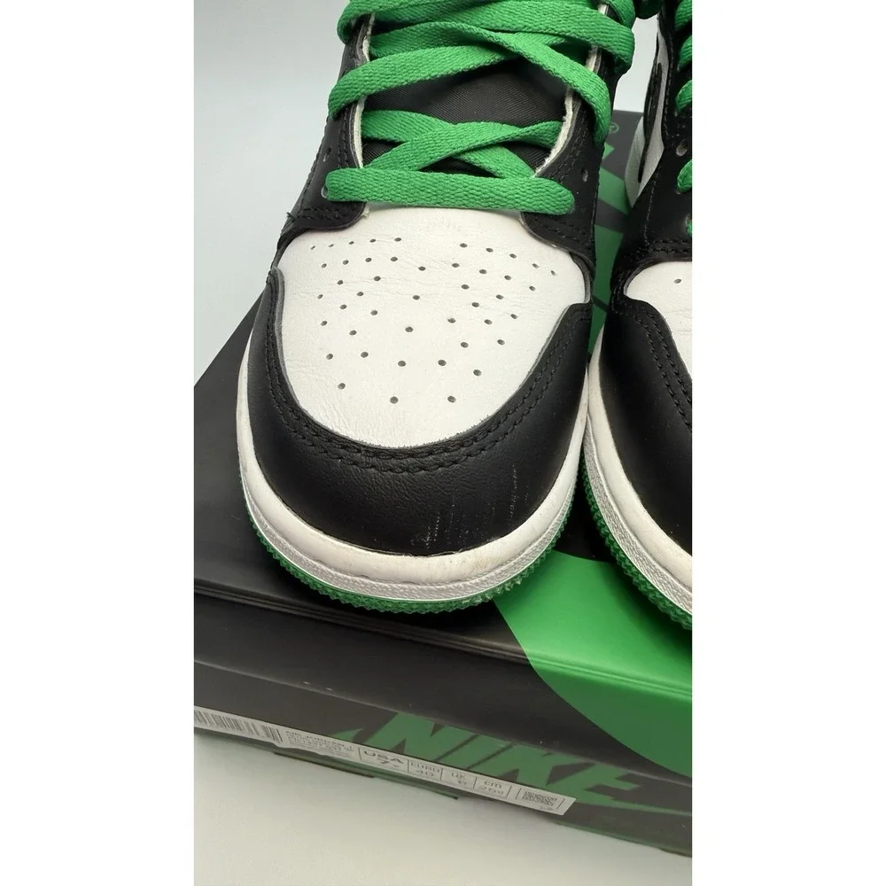 Nike GS Air Jordan 1‎ Retro  High OG Lucky Green FD1437-031 US 7Y Brand New